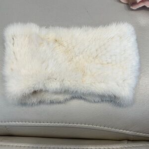 Cream Mink  Headband